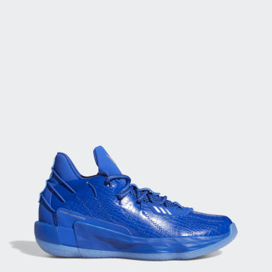 mens adidas blue shoes