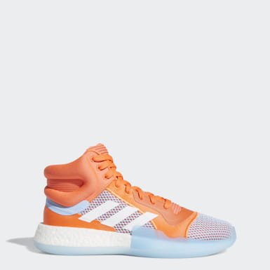 adidas orange basketball shoes