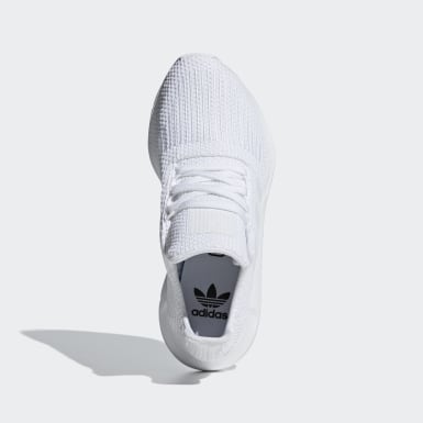 all white adidas boys