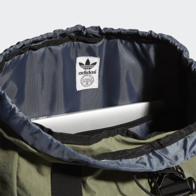 grey adidas man bag