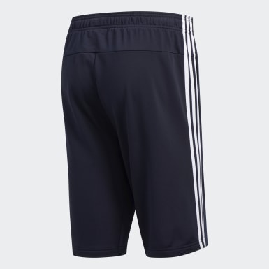 blue adidas basketball shorts