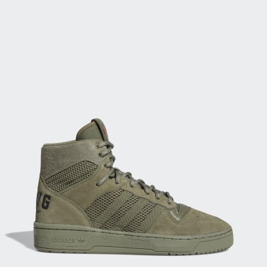 tan and olive green adidas