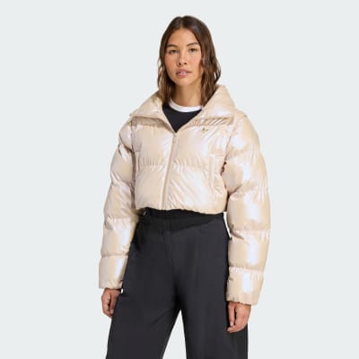 adidas Chaqueta Acolchada por Encima de la Cintura Essentials Glossy 2 en 1 Chaqueta Acolchada por Encima de la Cintura Essentials Glossy 2 en 1 Mujer - Mujer Originals