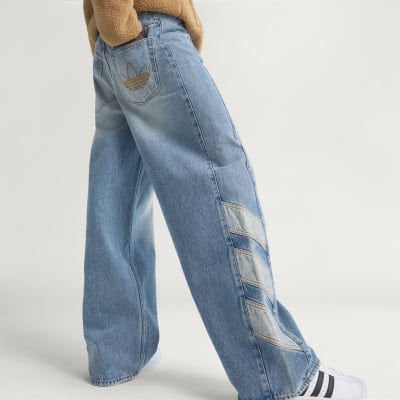 adidas PANTALÓN DENIM PANTALÓN DENIM Hombre - Hombre Originals