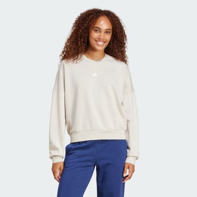 adidas Polerón Essentials Feelcozy Logo Pequeño Polerón Essentials Feelcozy Logo Pequeño Mujer - Mujer Originals