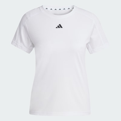 adidas Polera AEROREADY Train Essentials Minimal Branding Cuello Redondo Polera AEROREADY Train Essentials Minimal Branding Cuello Rojoondo Mujer - Mujer Training