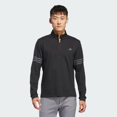 adidas Top Adi 3 Tiras Cremallera Corta Top Adi 3 Tiras Cremallera Corta Hombre - Hombre Golf