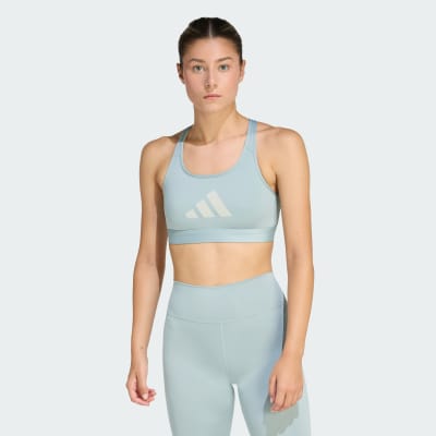 adidas Top Deportivo Powerreact Big Logo Estampado Top Deportivo Powerreact Big Logo Estampado Mujer - Mujer Training