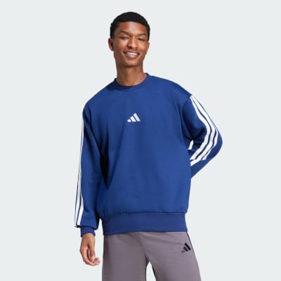 adidas Polerón Essentials Fleece 3 Tiras Polerón Essentials Fleece 3 Tiras Hombre - Hombre Originals