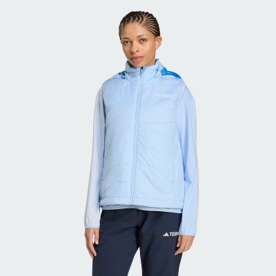 adidas Chaleco con capucha Terrex Multi Climawarm aislado Chaleco con capucha Terrex Multi Climawarm aislado Mujer - Mujer Senderismo