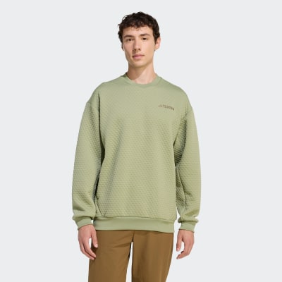 adidas Suéter Terrex Xploric cuello redondo Suéter Terrex Xploric cuello Rojoondo Hombre - Hombre Senderismo