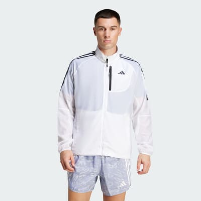 adidas Chaqueta Plegable Own the Run 3 Tiras Chaqueta Plegable Own the Run 3 Tiras Hombre - Hombre Running