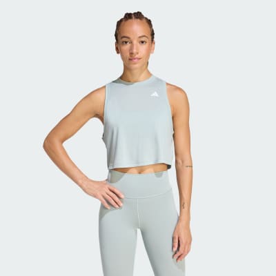 adidas Polera sin mangas para entrenar Essentials Boxy Polera sin mangas para entrenar Essentials Boxy Mujer - Mujer Training