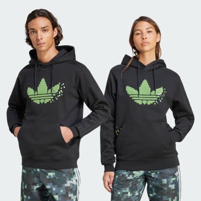 Polerón con Capucha adidas Originals x Minecraft Estampado Polerón con Capucha adidas Originals x Minecraft Estampado Unisex - Originals