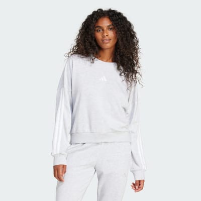 adidas Polerón Essentials 3 Tiras French Terry Polerón Essentials 3 Tiras French Terry Mujer - Mujer Originals