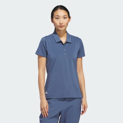 adidas Polera con Cuello Ultimate365 Solid Manga Corta Polera con Cuello Ultimate365 Solid Manga Corta Mujer - Mujer Golf