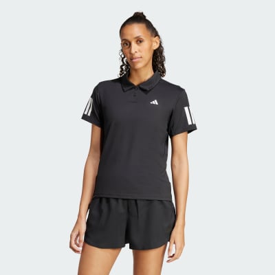 adidas Polera Polo Club de Tenis Climacol 3 Tiras Polera Polo Club de Tenis Climacol 3 Tiras Mujer - Mujer Padel,Tenis