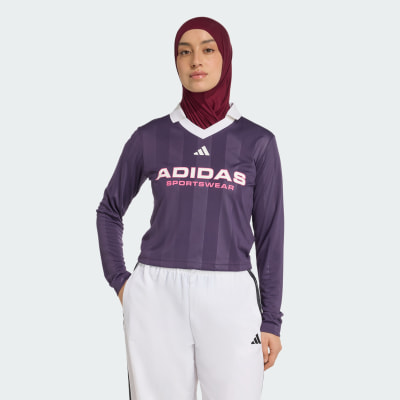 adidas Polera Polo de Manga Larga Tiro Polera Polo de Manga Larga Tiro Mujer - Mujer Originals