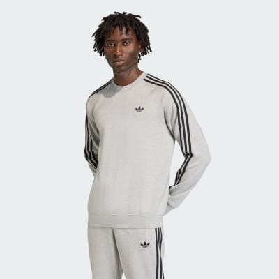 adidas Polerón 3 TIRA DE CUELLO REDONDO Polerón 3 TIRA DE CUELLO RojoONDO Hombre - Hombre Originals