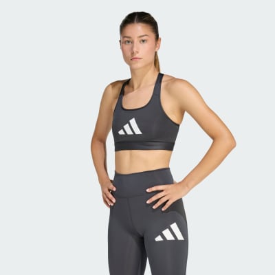 adidas Top Deportivo Powerreact Big Logo Estampado Top Deportivo Powerreact Big Logo Estampado Mujer - Mujer Training
