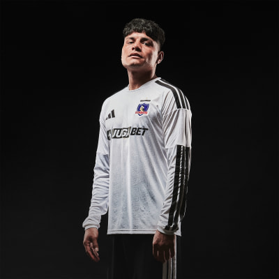 adidas Camiseta Local Colo-Colo Manga Larga Camiseta Local Colo-Colo Manga Larga Hombre - Hombre Fútbol