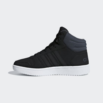 Schwarz Mid Schuh Hoops 2 BlackGrey 0 Deutschland Core Adidas Six JFK1Tlc