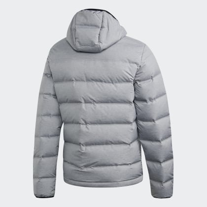 Grau Heather Adidas Deutschland Helionic Medium Grey Jacke DHW2E9I