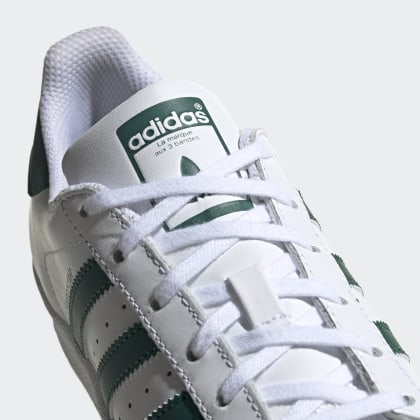 WhiteCollegiate Adidas Superstar Green Deutschland Cloud Schuh Weiß c1lFKJ