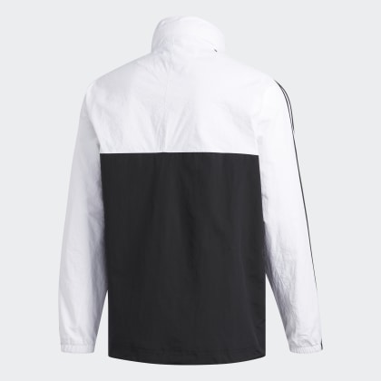 Adidas Jacke Anorak BlackWhite Outline zip Deutschland Half Schwarz 54ARqc3jL