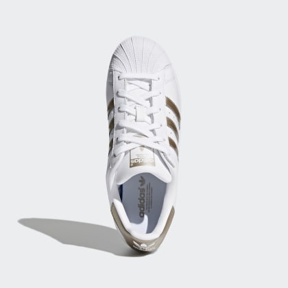 Adidas Weiß Cloud WhiteCyber Superstar Deutschland Metallic Schuh doeCBWrx