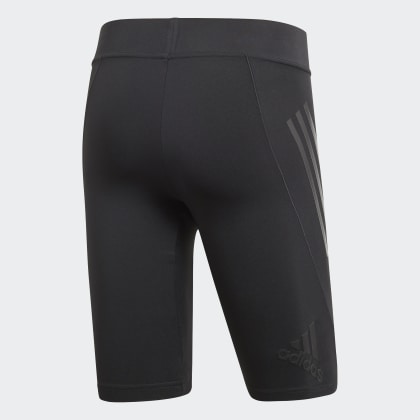 3 Tight Deutschland Schwarz Tech streifen Black Adidas Alphaskin Kurze Yb6yvf7g