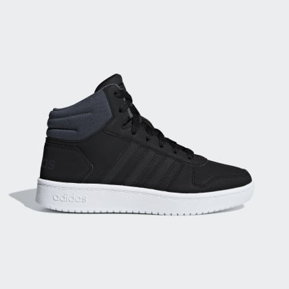 Schwarz Mid Schuh Hoops 2 BlackGrey 0 Deutschland Core Adidas Six JFK1Tlc