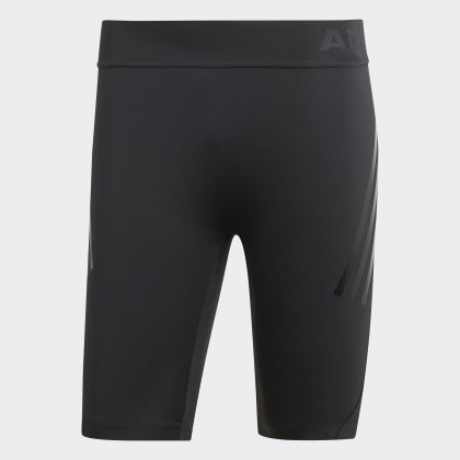 3 Tight Deutschland Schwarz Tech streifen Black Adidas Alphaskin Kurze Yb6yvf7g
