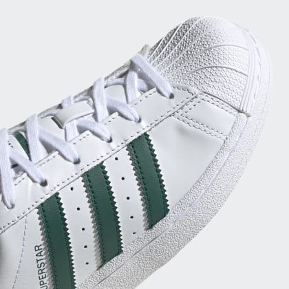 WhiteCollegiate Adidas Superstar Green Deutschland Cloud Schuh Weiß c1lFKJ