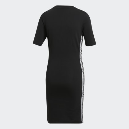 Kleid Deutschland Tape Black Schwarz Adidas rxoWeBdC