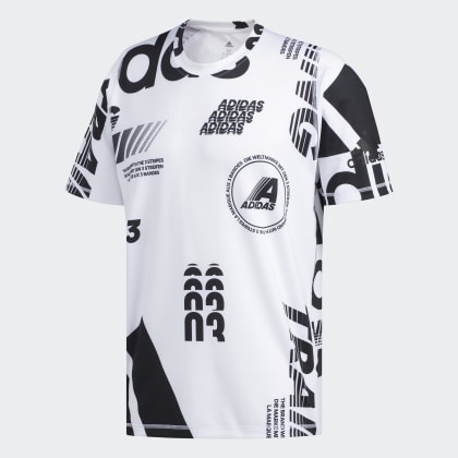 Freelift Deutschland Print White Daily Weiß T Adidas shirt LSzpUVqMG
