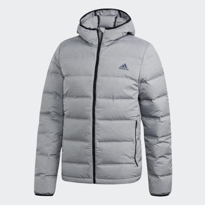 Grau Heather Adidas Deutschland Helionic Medium Grey Jacke DHW2E9I