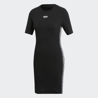 Kleid Deutschland Tape Black Schwarz Adidas rxoWeBdC