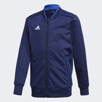 Jacke Blau Deutschland BlueWhite Condivo Adidas Dark 18 VqzMUSLGp