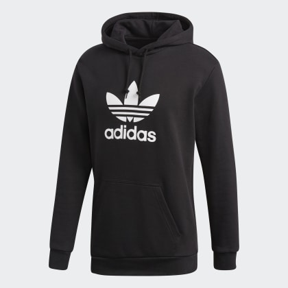 Hoodie Schwarz Adidas Deutschland Black Trefoil H9WIDE2