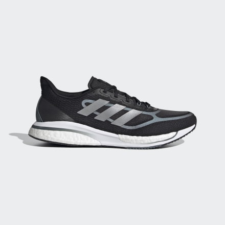 adidas Supernova+ Shoes Black / Silver Metallic / Blue Oxide 10.5 - Men Running Sport Shoes,Trainers