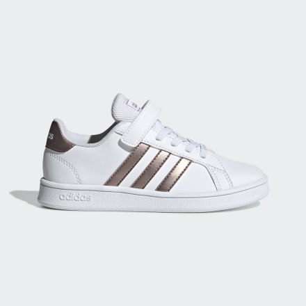 

Tênis Grand Court Kids  adidas, Branco