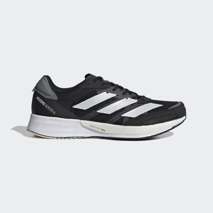 adidas Adizero Adios 6 Shoes Black / White / Grey Five 13 - Men Running Sport Shoes,Trainers