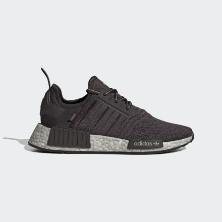 Adidas NMD_R1 Shoes Night Brown / Night Brown / Feather Grey 5 - Women Lifestyle Trainers