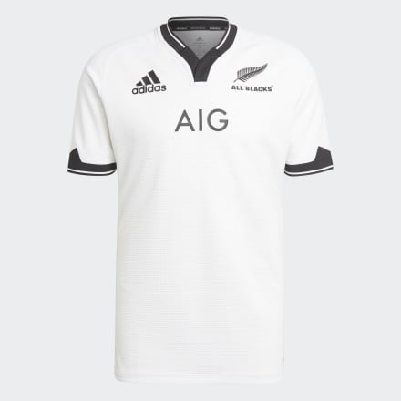 adidas All Blacks PrimeBlue Replica Away Jersey White / Black 3XL - Men Rugby Jerseys,Shirts