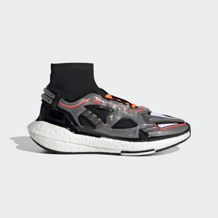 Adidas adidas by Stella McCartney Ultraboost 22 Running Shoes Transl / Black / Signal Orange 6 - Women Running Trainers