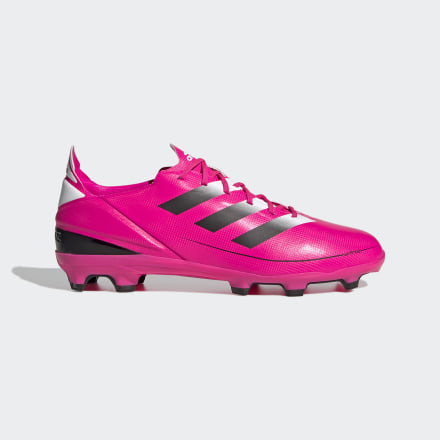 Adidas Gamemode Firm Ground Boots Pink / White / Black 12K - Kids Football Football Boots,Sport Shoes