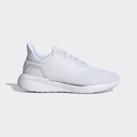 adidas EQ19 Run Shoes White / Matte Silver 7 - Men Running Sport Shoes,Trainers