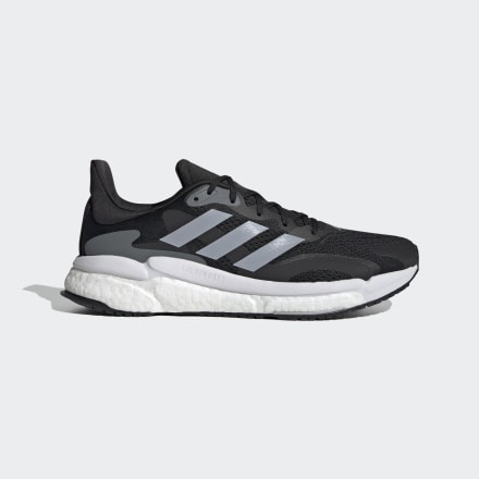 adidas SolarBoost 3 Shoes Black / Halo Silver / Grey Six 10 - Men Running Sport Shoes,Trainers