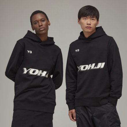 Adidas Y-3 Graphic Hoodie Black S - Unisex Lifestyle Sweatshirts